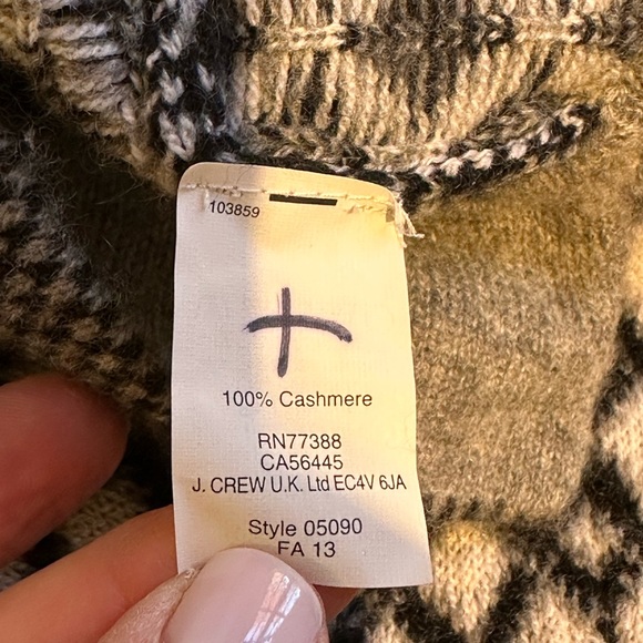 JCrew Italian Cashmere sweater, XXS - Picture 6 of 6